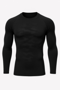 Mens Compression Shirt – Long Sleeve Athletic Base Layer