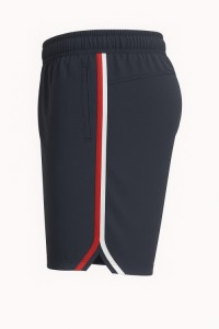 Men’s Athletic Shorts with Side Stripe – Quick-Dry Sportswear