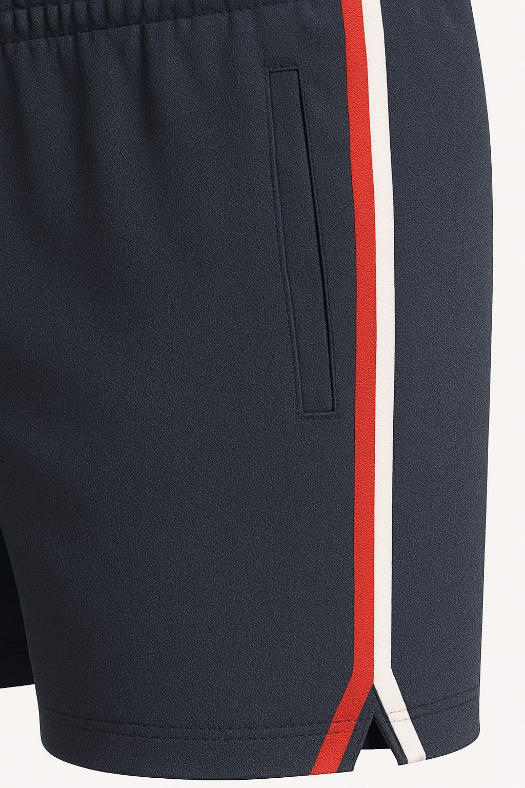 Men’s Athletic Shorts with Side Stripe – Quick-Dry Sportswear